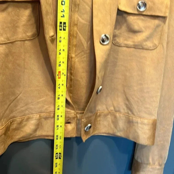 Kendall+Kylie boho chic Faux Suede Jacket, medium excellent condition stylish - Picture 6 of 7